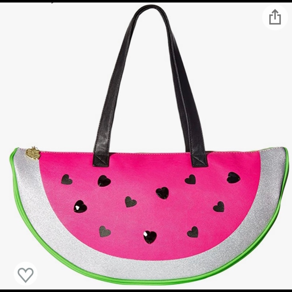 BETSEY JOHNSON WATERMELON INSULATED COOLER BAG